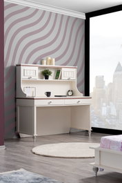 Hanah Home Escritorio de Estudio Ezgi Crema Claro